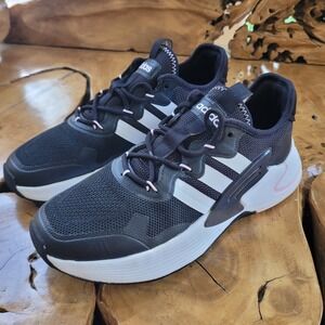 Adidas NEO Roamer Black White Pink Cloudfoam Sneakers FY6713 Womens 7.5